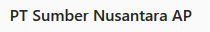 PT Sumber Nusantara Aditya Pratama