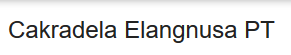 PT Cakradela Elangnusa 