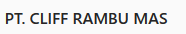PT Cliff Rambu Mas