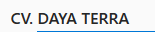 CV Daya Terra