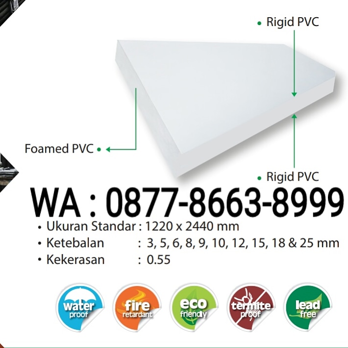Papan PVC Board Premium Import