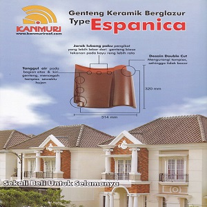 Genteng Keramik Kanmuri Espanica